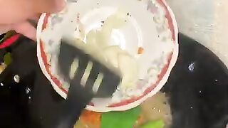Spicy egg tofu