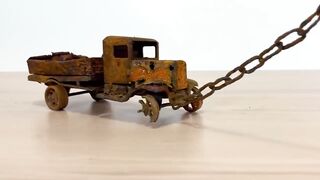 Restoration Abandoned 1930 Old Circus Truck With Real Tiger