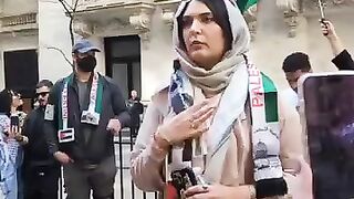 New York University students are marching for Palestine