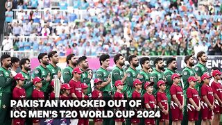 Pakistan Eliminated From ICC T20 World Cup, USA and India Advance