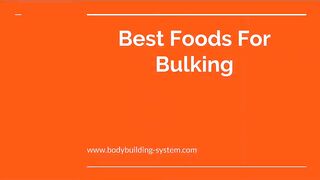 Recipes for bulking up for bodybuilders