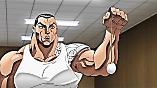 Kaku master _perfect move egg break_anime_baki