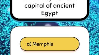 Blue, White and Yellow Playful Animated Quiz Time Mobile Video 1