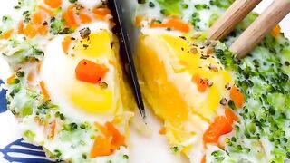 STEAMED EGGS WITH VEGETABLES