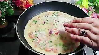 Paratha Recipe, Pizza Style Paratha Recipe ????????????
