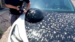 Car warp air bubble