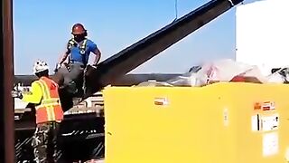 Construction workers have their own way of working