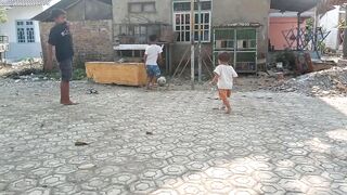 Children playing football 2
