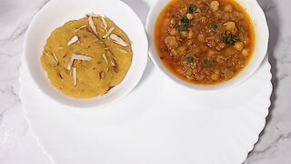 Halwa chaany puri ASMR