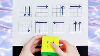 How to Solve 3x3 Rubik's Cube the Easiest Tutorial,Solve a Rubik's Cube in 1 Min (Beginner Tutorial)