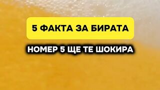 5 ФАКТА ЗА БИРАТА
