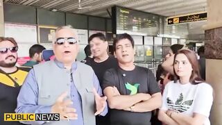 805 gane Ki Saza _ Airport Staff Not Allowed Singer Malko To Travel Abroad _ PTI In Action.