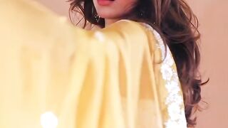 Tum kia milay hum na rehe hum yellow saree fashion south India saree fashion