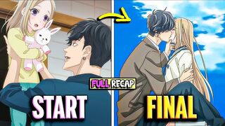 Shy Schoolgirl Falls in Love With Her 10 Years Older Babysitter☠️Ojou to Banken kun Anime Recap