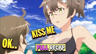 Rejected Otaku is Sent to a World where He Gets a Harem of Beautiful ???? Anime Recap