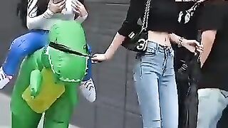 Chinese girl street style fashion 2