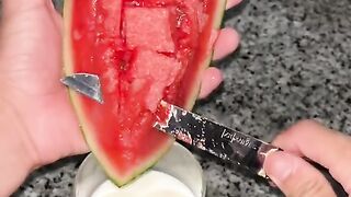 Making love potion from water melon