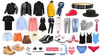 Learn English_ Clothes Vocabulary _ Clothes Names with Pictures(360P)