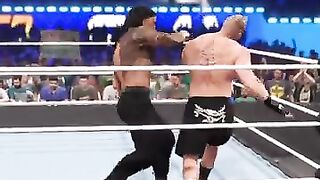 ROMAN REIGNS vs BROCK LESNAR