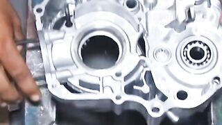 Montage et assemblage d'un moteur