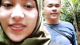 Holiday to the garden with my girlfriend