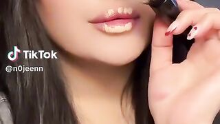 تحديد شفاه لون دمار