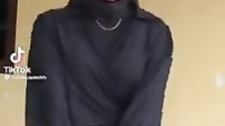 Beautiful hijab girl tiktok video