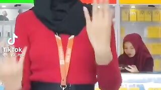 Beautiful hijab girl video