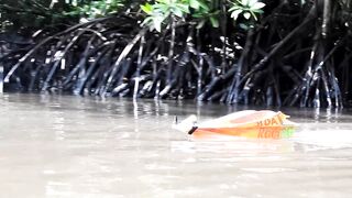 Taking videos using an RC boat