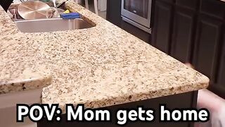 Mommy Stress level....#hilarious #prank#reels