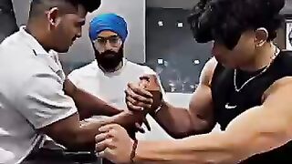 arm wrestling propanja goodfor views viral
