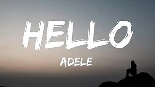 Adele - Hello (Lyrics) #trending