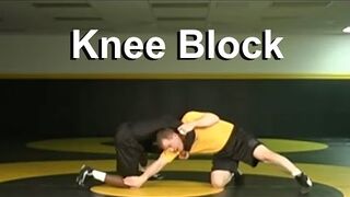 Cary Kolat Wrestling Moves - Single Defended to Knee Block