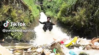 Lautan sampah di Indonesia