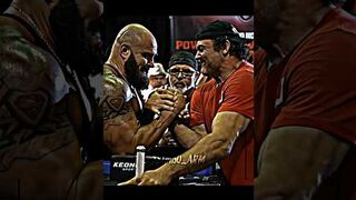 DEVON LARRATT  WWE WRESTLER ARM WRESTLING