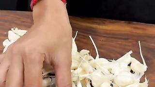 Garlic Chutney ASMR Cooking |