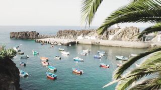 Tourist coastal city