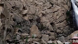 Khamosh Waterfall Kharmang