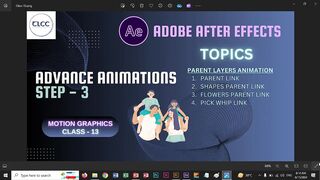 13- AE Advance Animation Step 3 | Live Class TLCC