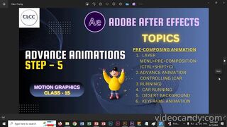 15- AE Advance Animation Step 5 | Live Class TLCC - Part 1