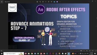 17- AE Advance Animation Step 7 | Live Class TLCC