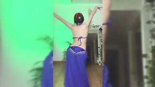 Indian Star Girl Ojasvi Verma Belly Dance 2