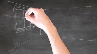 Amazing kitchen drawing