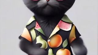Cat ???? dance video
