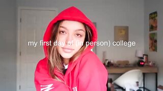 VLOG ★ my first day of college
