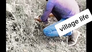 Village life,farming,farmer,cut the crops