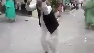 Pashto funny baba dance