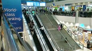 Dubai Airport dance