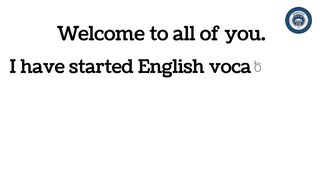 English vocabulary classes | This is 2nd class