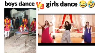 Girls dance vs boys dance